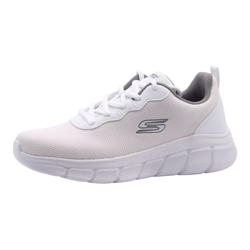 Skechers BOBS Sport Squad - Chaos con Memory Foam - Color Blanco