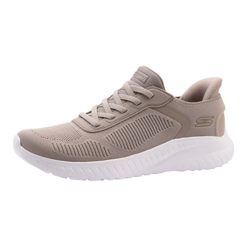 Skechers BOBS Sport Squad Chaos - Face Off con Memory Foam - Color Taupe