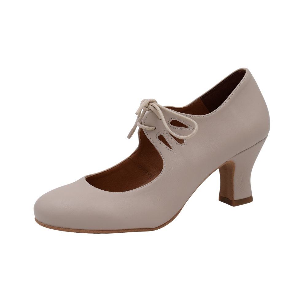 Zapato para Baile de Salón Piel Beige